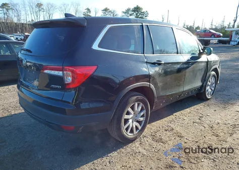2019 Honda Pilot Lx из США, поврежденный, VIN 5FNYF6H19KB081456